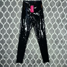 Commando Leggings Women Extra Small Black Faux Patent Leather