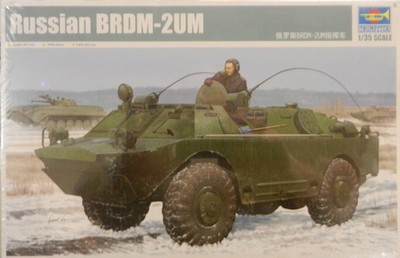 Trumpeter 1/35 05514 Russian BRDM-2UM Command Vehicle Model Kit