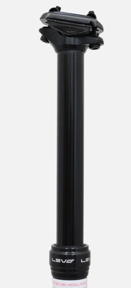 Tija de sillín KS LEV Ci carbono 31,6x490 mm cuentagotas remoto viaje 175 mm Foto 4 de 4