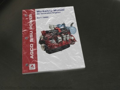 JCB Agco SISU Power 33, 44, 49, 66, 74, 84, 98 4th Gen Engine Service Manual