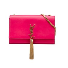 SAINT LAURENT YSL Monogram Tassel Kate Medium Chain Shoulder Bag 354119  U...