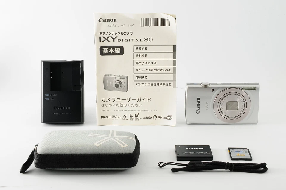 [Fast neuwertig] Canon IXY 180 PowerShot ELPH 180 silber Digitalkamera aus Japan