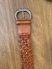 Leather Belt Women  s Size M