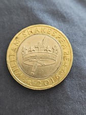 GB Two Pound Coin William Shakespeare Histories 2016