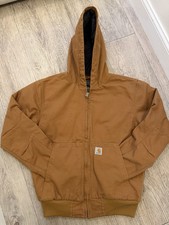 Genuine Carhartt Active Jacket Size Small In Tan Brand New Dead stock.