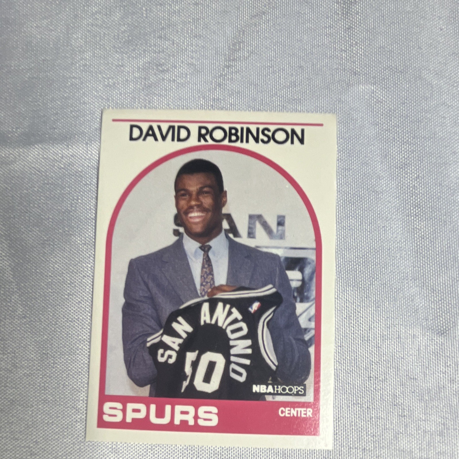 NBA Hoops 1989-90 David Robinson San Antonio Spurs #138 Rookie Base Set
