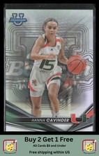 Hanna Cavinder 2022-23 Bowman University Best #66 Refractors