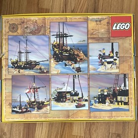 LEGO 6285 Black Seas Barracuda Pirate Ship Complete Set Boxed Pirates