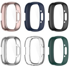 Full Coverage Protective Cover Washable Watch Bumper Shell for Sense2/Versa4