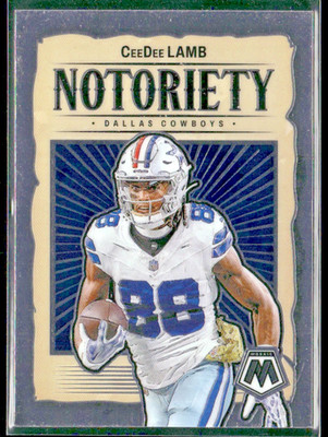 CeeDee Lamb Player Lot Bundle 10 Different Football Cards CDL001 Cowboys