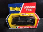 DINKY #284 LONDON TAXI AUSTIN FX4 VINTAGE 1977 DIECAST CAR ENGLAND UNPUNCHED BOX