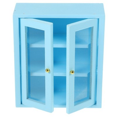 Puppenhausmöbel Miniatur-küchenschrank- Miniatur-Hausaccessoires