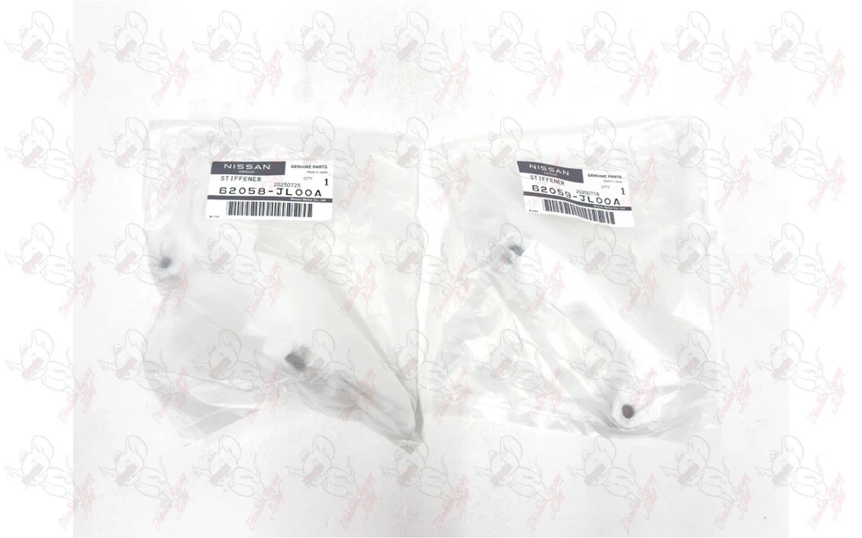 Nissan OEM Front Bumper Stiffeners Kit RH LH JL00A for INFINITI G37 & Q60 - Image 4 of 4