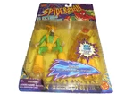 1997 Toy Biz Spiderman Electro Spark Electro Figure with Sparking Electro Sled