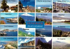 Vintage Scenes & Views Islas Canarias Tenerife Spain Posted 1994