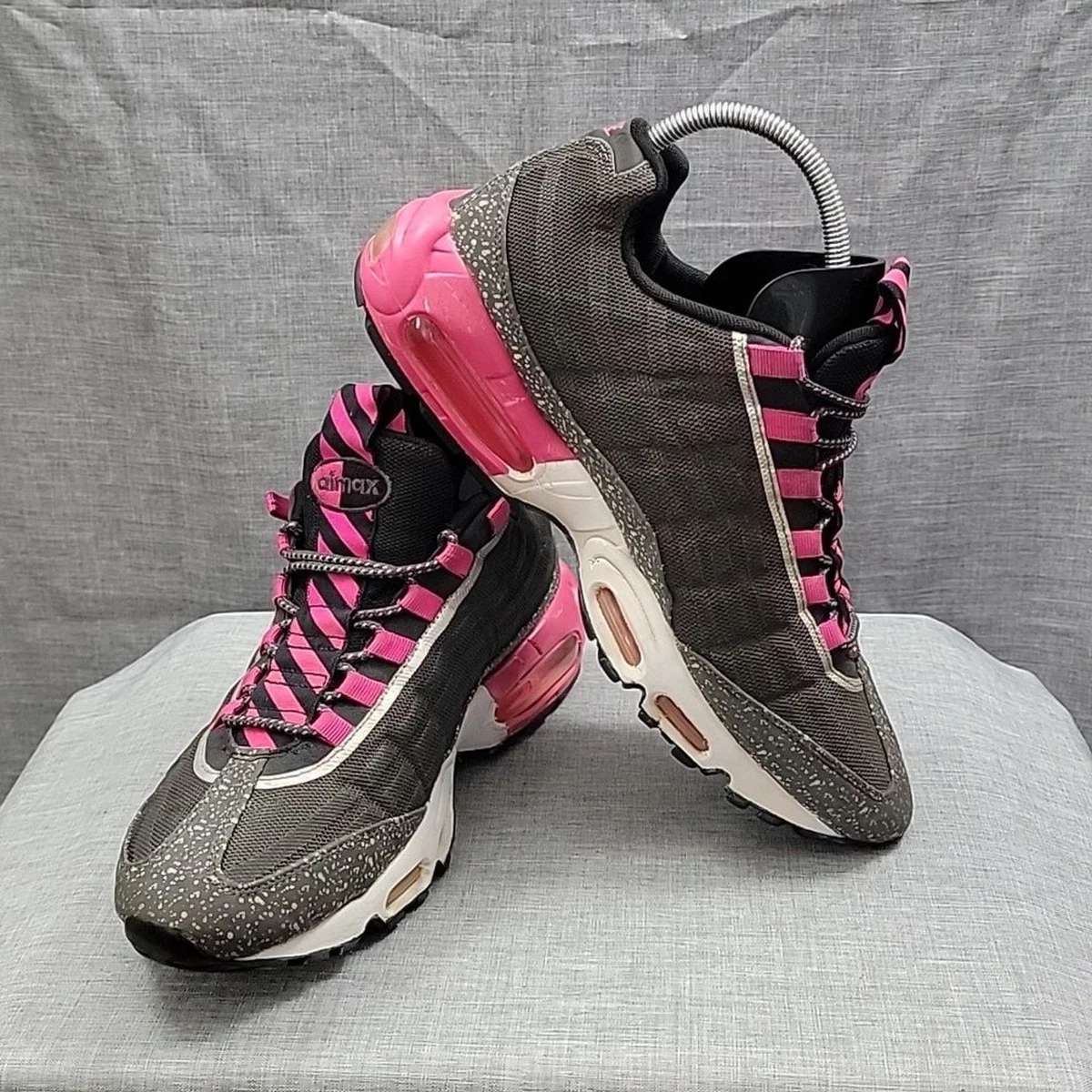 Nike Air Max \'95 Premium Fog Pink Gray trainers - 599425-006 - Men\'s SZ 11 Air Max 95 Premium  main image 4