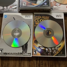 Untested As Is Video Game Mixed Lot of 8 Disc and Case Bundle Wii Xbox PS3