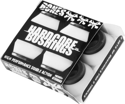 BONES HardCore Bushings 96A Dual Action Skateboard Urethane Performance Upgrade