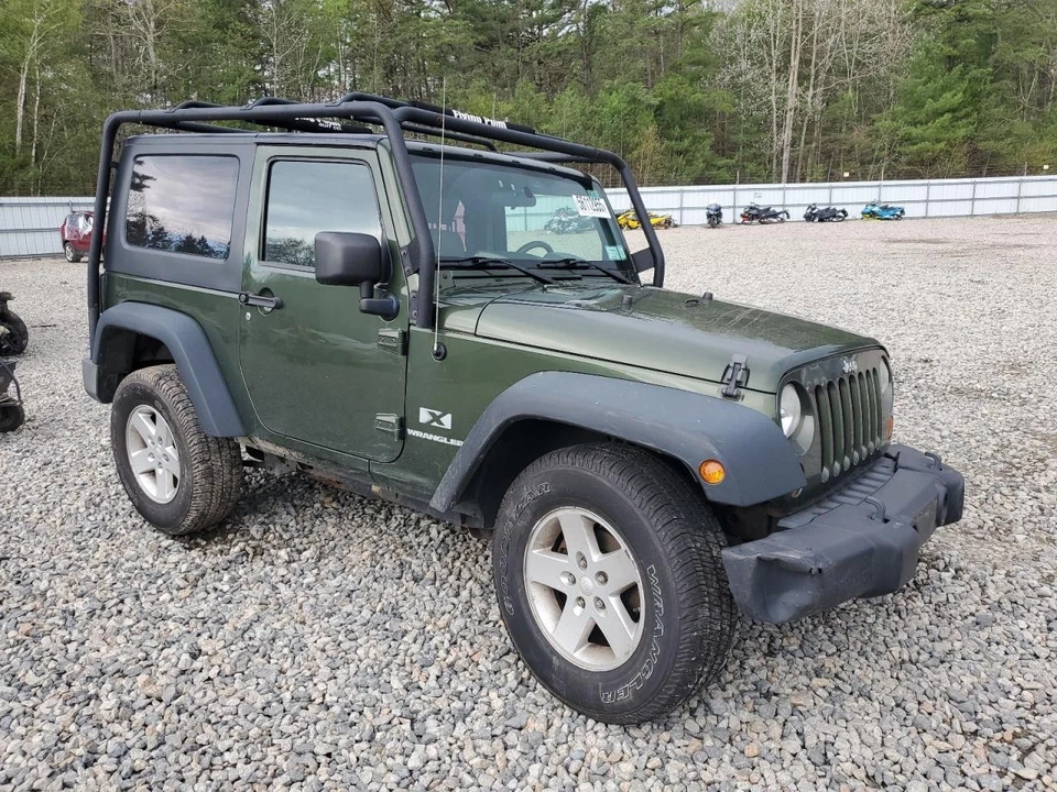 Used Hood fits: 2008 Jeep Wrangler flat center Grade A - Image 4 of 4