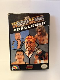 WWF WrestleMania Challenge Nintendo Entertainment System NES 1990 CIB