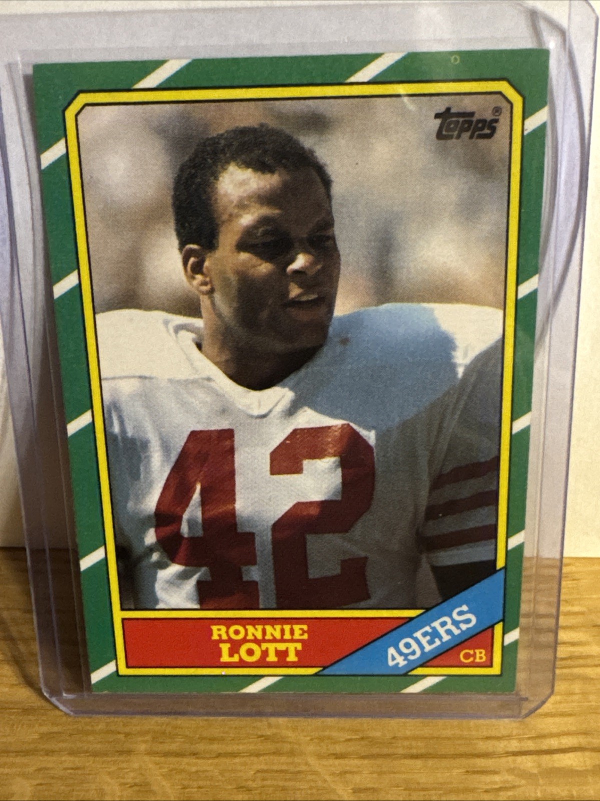 1986 Topps Ronnie Lott #168 49ers