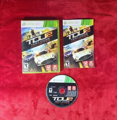 Test Drive Unlimited 2 (Microsoft Xbox 360, 2011) Complete w/ Manual - Tested