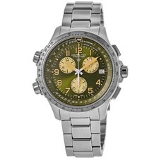 Nuovo Orologio Hamilton Khaki Aviation X-Wind GMT Chrono Quarzo Uomo H77932160