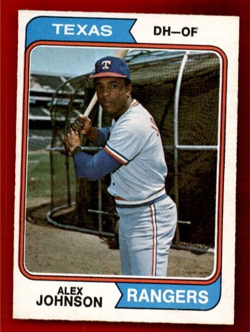 1974 O-Pee-Chee #107 Alex Johnson NMMT
