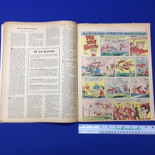 Boy Scout Boys' Life Magazine November 1953 Issue 2411C1 - Picture 6 of 10