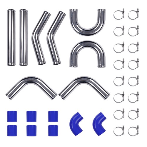 2.5" 64mm Turbo Intercooler Pipe Kit for Nissan Safari Patrol 4.2L TD42 GQ Y60 - Picture 9 of 12