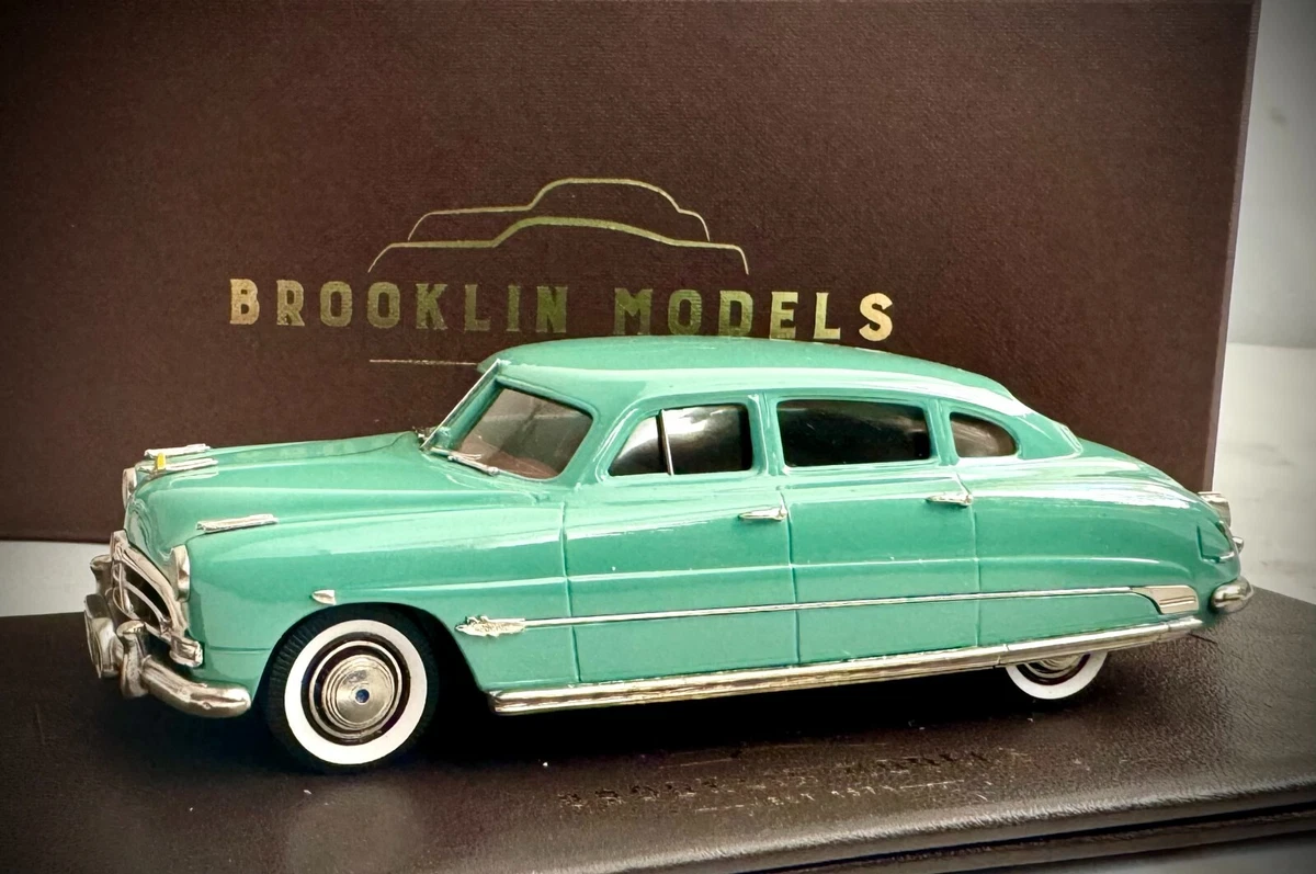 BROOKLIN MODELS 1/43 - Hudson Hornet 4 Door Sedan 1955 Coral Red EUR 104,50 - FR