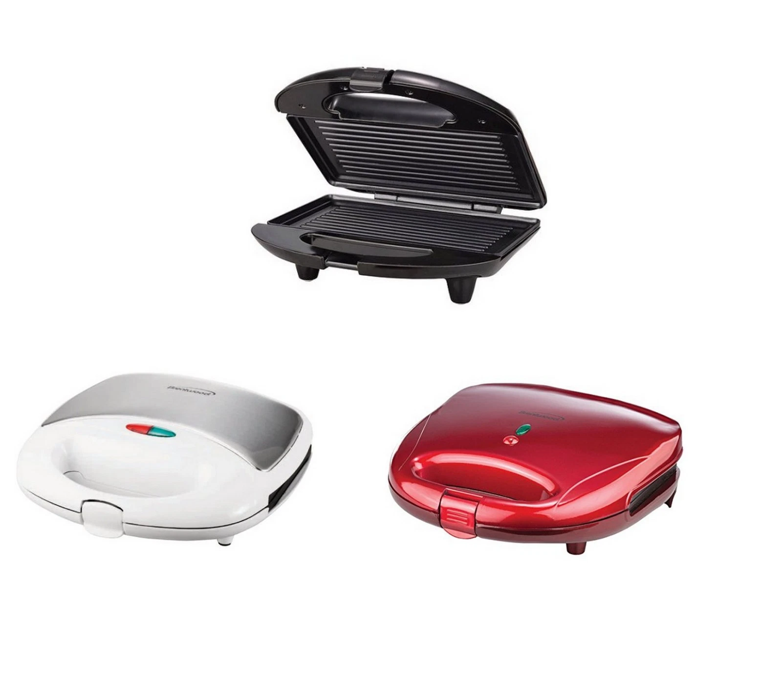 COMPACT ELECTRIC PANINI SANDWICH MAKER CONTACT GRILL NON-STICK BREAKFAST 10"x9"
Opens in a new windo