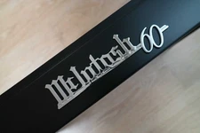 For McINTOSH MC60 CHROME PLATED LOGO EMBLEM LABEL BADGE - REPRODUCT DIY