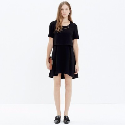 madewell black dress
