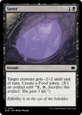 x4 Savor BLB Bloomburrow MTG 109 COMMON M/NM 4x