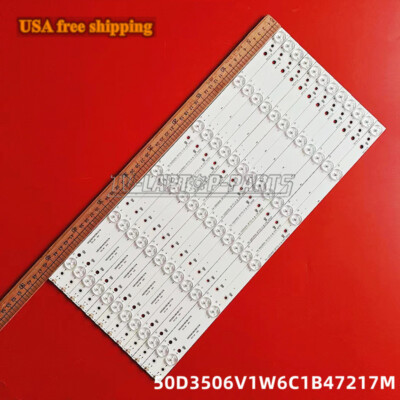 12PCS LED Backlight Strips for Vizio E50-C1 D50-D1 500TT43 V3 V4 New