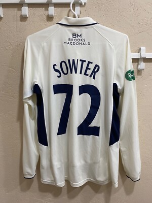 Middlesex Cricket Home Long Sleeve Shirt Nike SOWTER #72 | eBay UK