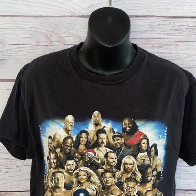 2009 WWE Live Tour I was There Mens T Shirt Medium Black Raw 