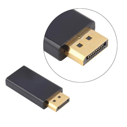 Display Port DP Stecker auf HDMI Buchse Adapter Konverter für 4K HD 1080P HDTV PC - Bild 3 von 15