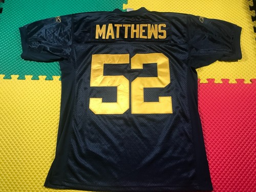 Clay Matthews Green Bay Acme Packers Reebok On Field Sewn Jersey Men's Size 48 - Picture 2 of 13