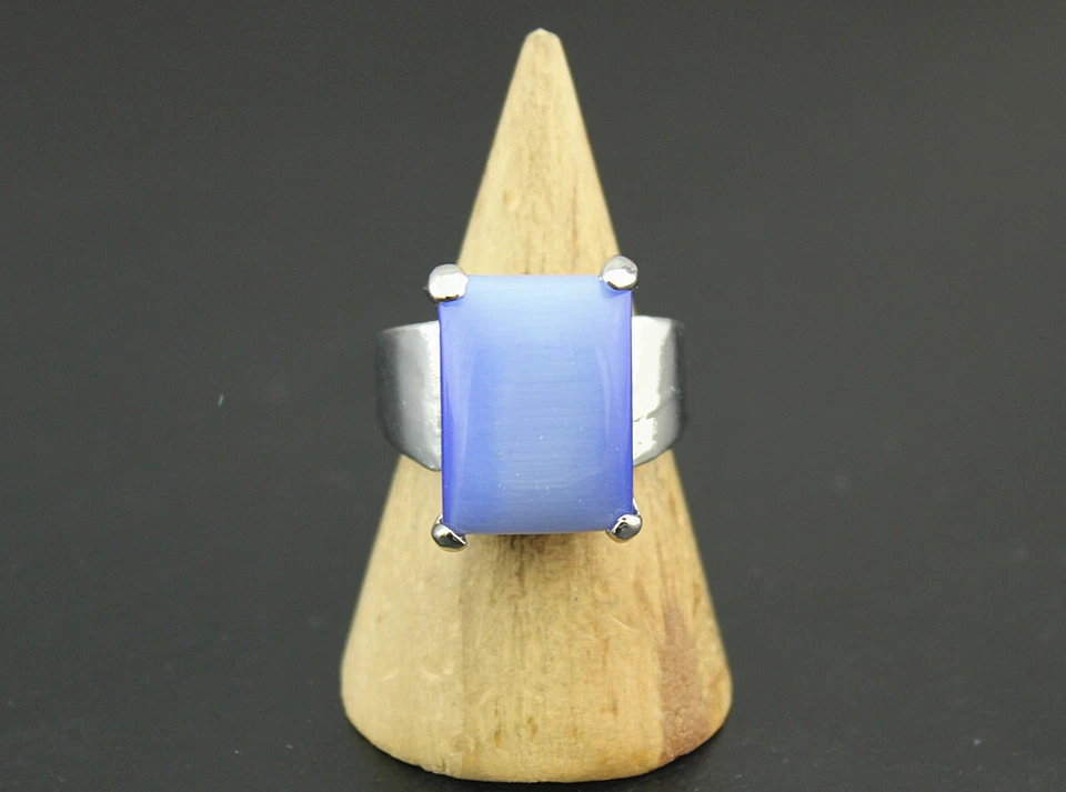 50pcs Wholesale Lots Mixed Design Fashion Jewelry Big Natural Stone Womens Rings - Image 4 of 4