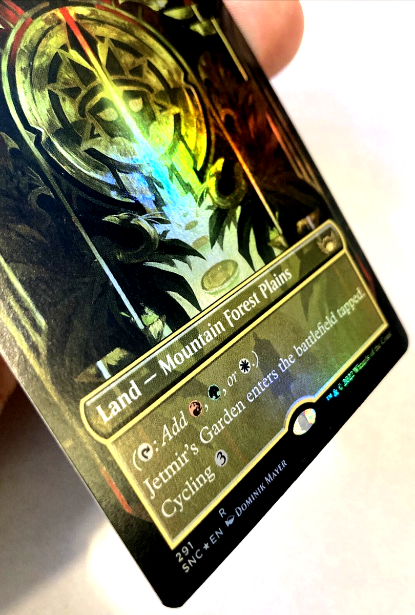 MTG Jetmir's Garden BORDERLESS FOIL Streets of New Capenna 291 NM