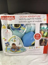 Skidaddle by Skip Hop Ocean Adventure Activity Gym & Mobile BOX DAMAGED
