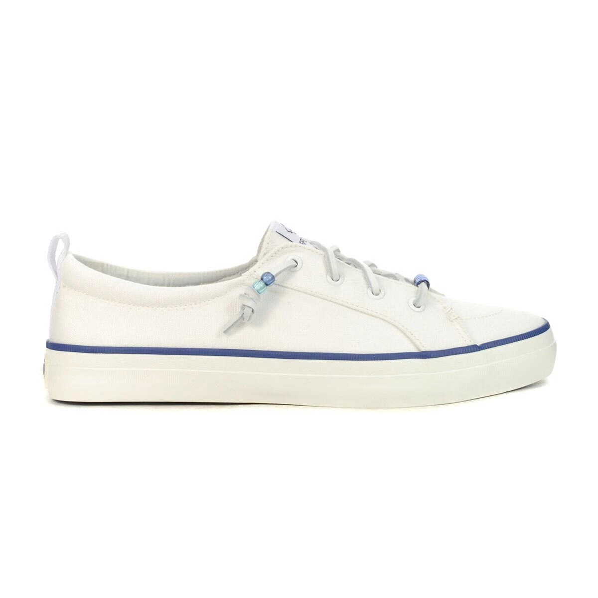 Sperry Women s Crest Vibe Beaded White Sneakers