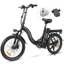 20" Elektrofahrrad Klapprad E-Bike 250 W Damen Herren Pendler Pedelec City …