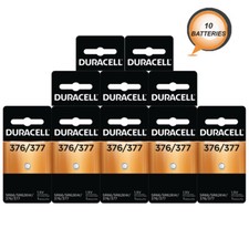 376/377 Batteries Replacement Watch Battery Equivalent Duracell x10PCS