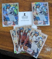 2023 Topps Chrome Mookie Betts Lot of 6 (4 Base, 1 Refractor, & 1 X-fractor)