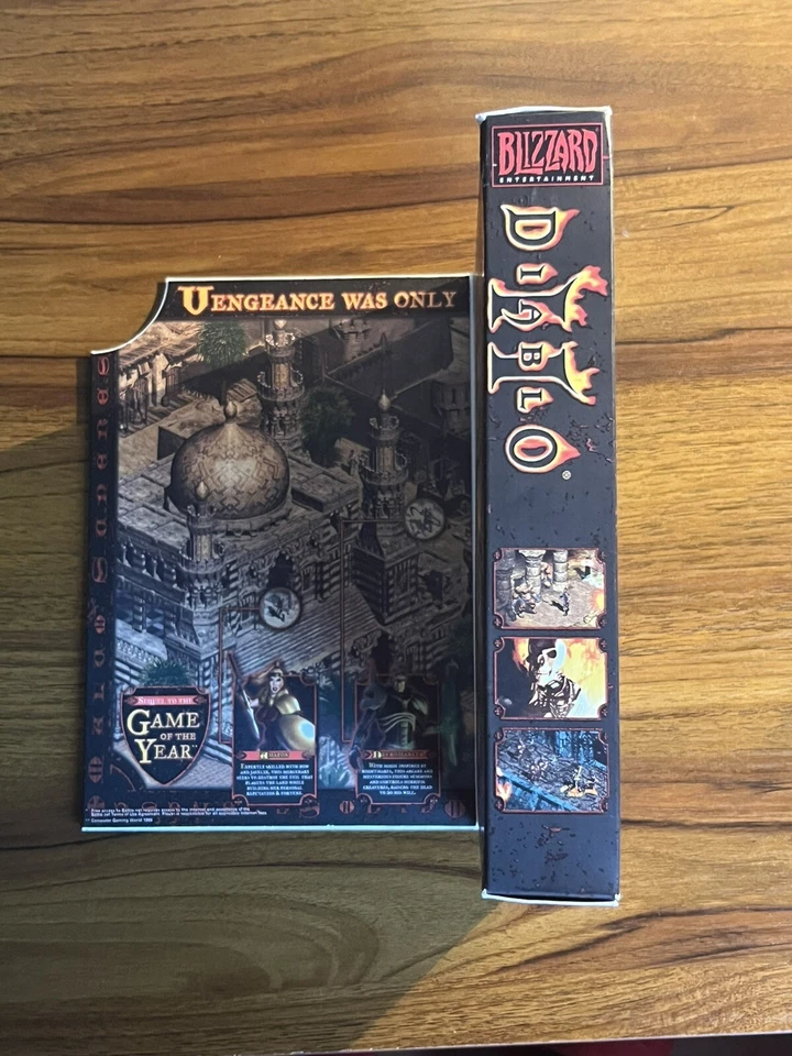 Diablo 2 PC Big Box Complete w/ Manual & CD Key Code Windows Rare Retro Game - Image 2 of 4