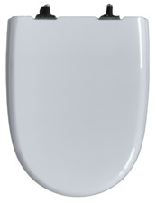 Selles Elysées / Versailles Toilet Seat & Cover in WHITE with CP hinges ORIGINAL
