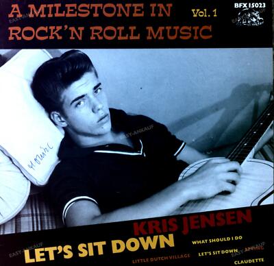 Kris Jensen - Let's Sit Down LP (VG/VG) .
